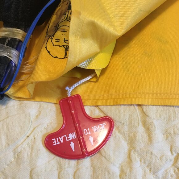 Aircraft Life Vest Inflatable Jacket Child Sized #2 - Picture 6 of 8